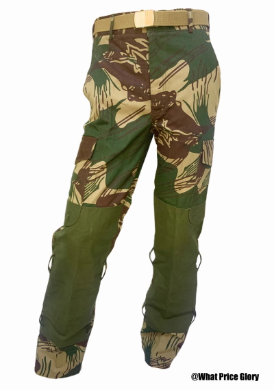 SADF Pattern Slangvel Trousers in Rhodesian Brushstroke Camo SADF Pattern Slangvel Trousers in Rhodesian Brushstroke Camo